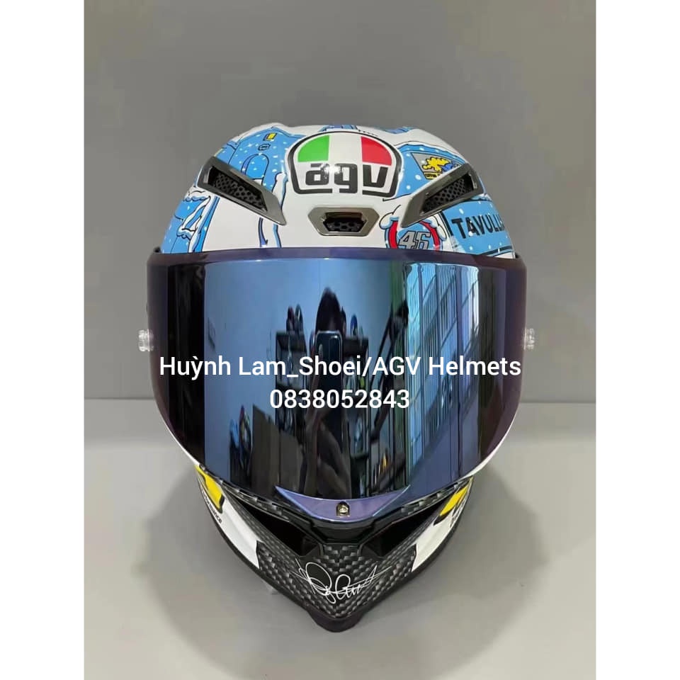 Nón Fullface AGV Pista GP_R Winter Test 2017