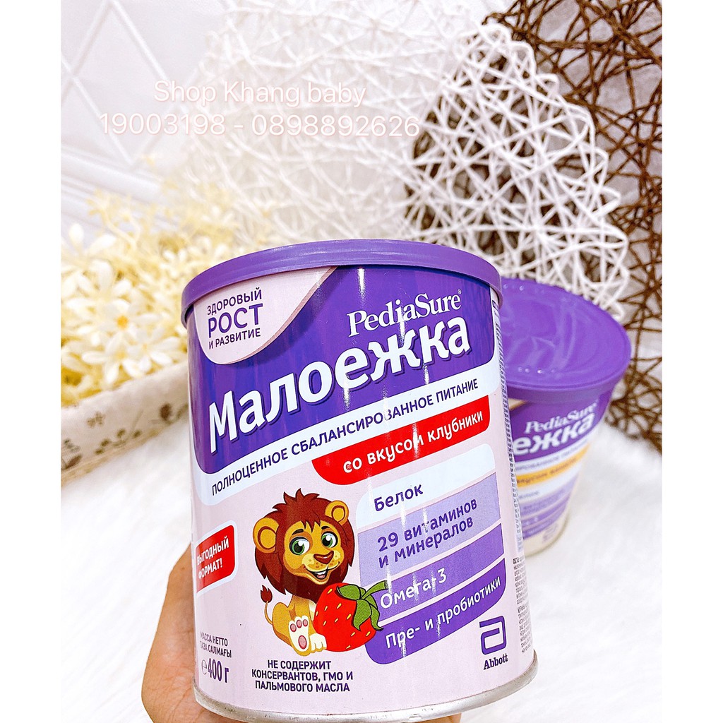 Sữa Pediasure Nga 400g date 2022