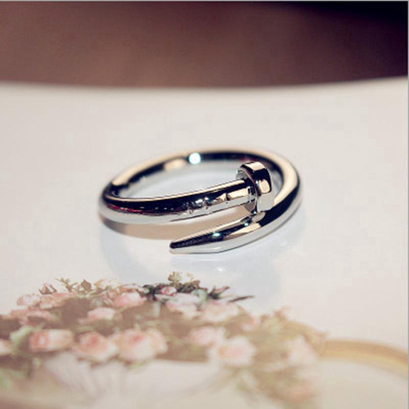 Adjustable Ring Men Simple Couple Ring New Korean Style