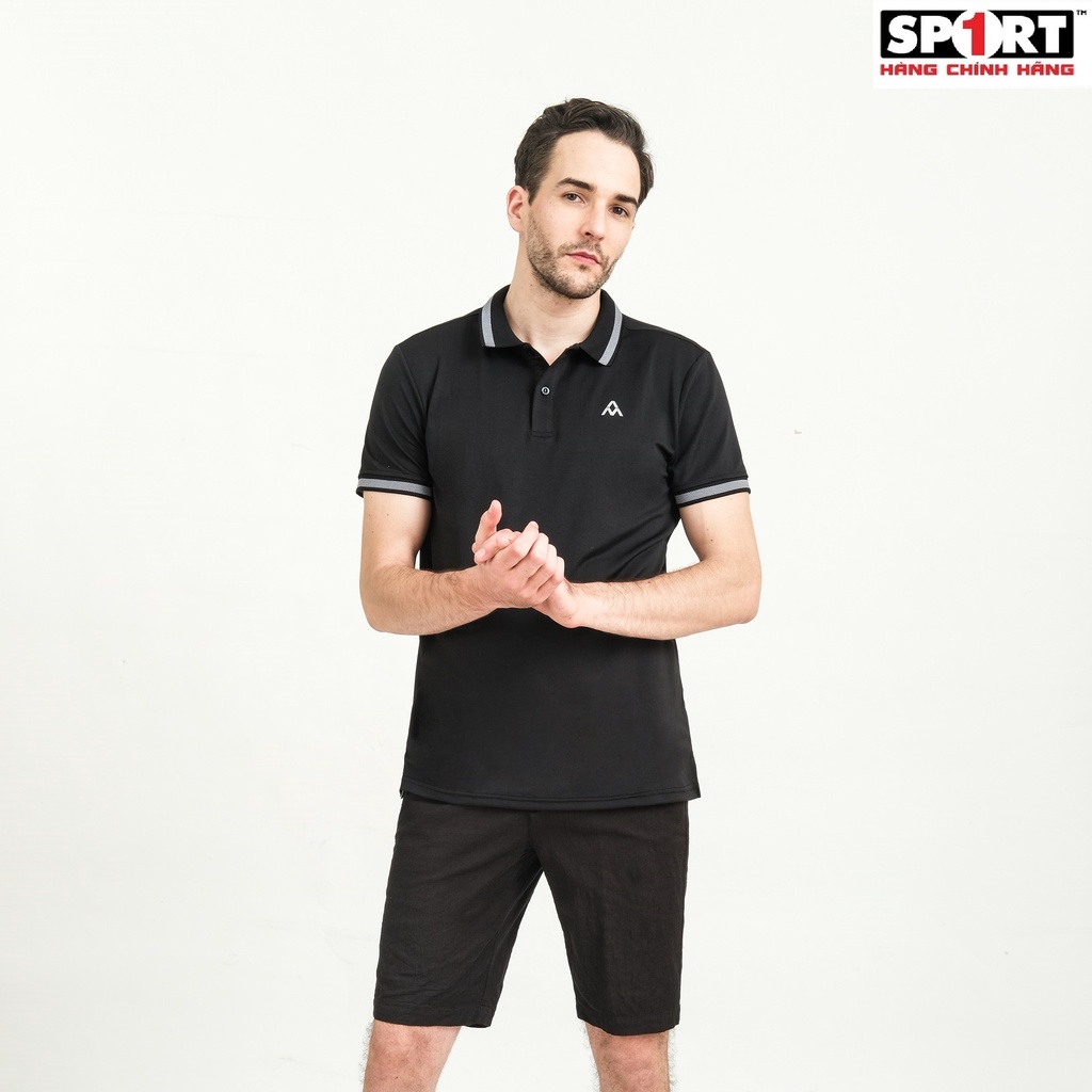 Áo Polo Ngắn Tay Nam Cổ Bo Dệt, Thoáng Khí, Nhanh Khô, Không Bai Xù, Không Nhăn Nhàu AM SPORT1 MP119