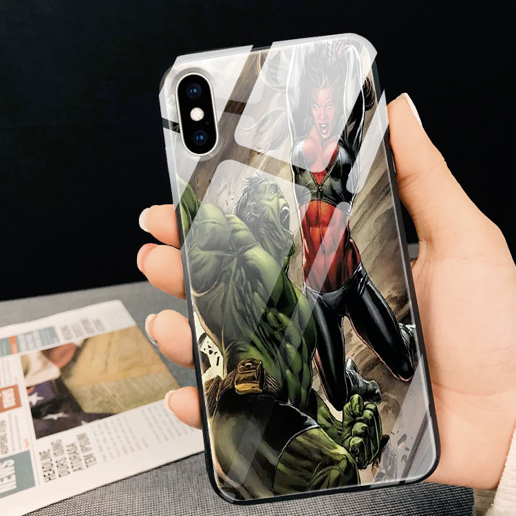 Ốp Đt Độc Iphone 12 Pro In Hình Hulk - Người Khổng Lồ Xanh CASESPOT Cho Iphone 6 6S 7 8 Plus X Xs Max Xr