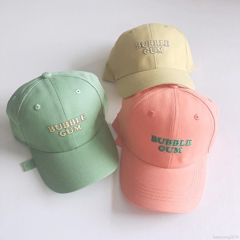 Mũ Lưỡi Trai Thêu Chữ Cho Bé