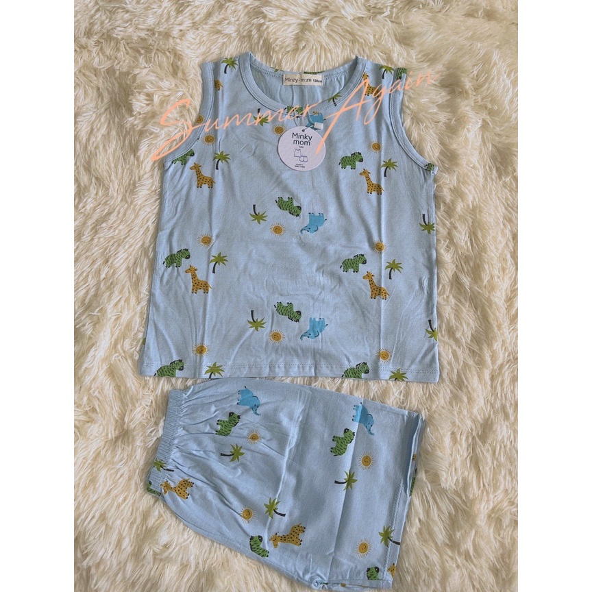 Bộ 3 Lỗ Thun Cotton Lạnh Mềm Mượt Mát Cho Bé (6-30kg)