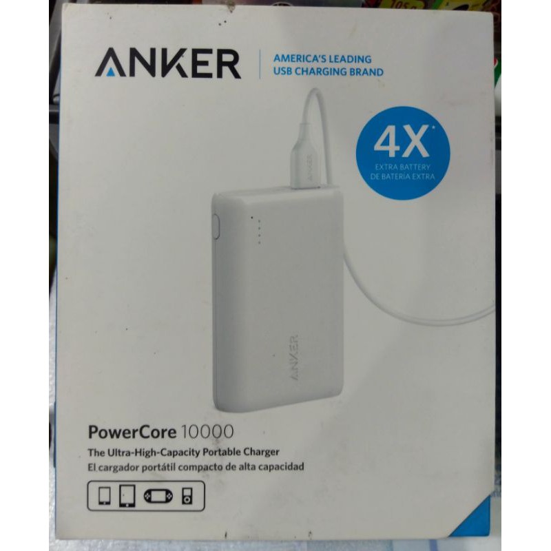 Pin sạc dự phòng ANKER IQ PowerCore 10.000mAh chính hãng. BH 18 tháng.