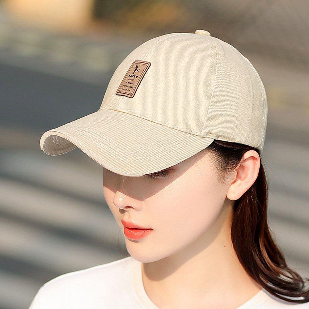 Mũ Lưỡi Trai Chất Liệu Da PU Phối Cotton In Logo NORMAN Phong Cách Hàn Quốc Dành Cho Nam Nữ
