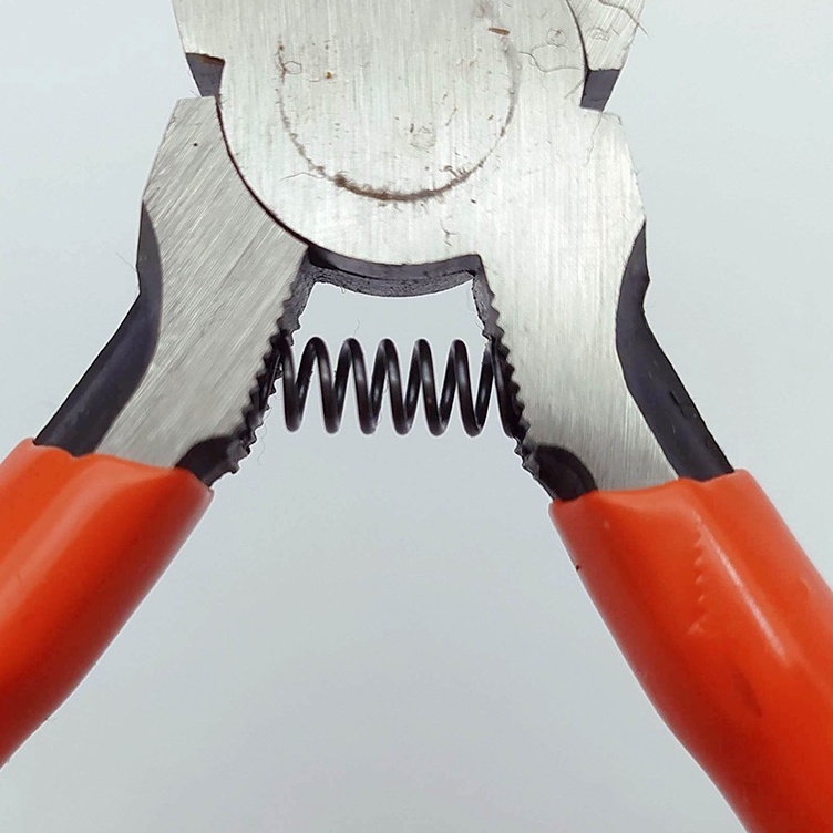 Kìm vát cắt bavia nhựa Kapusi lưỡi thép CR-V