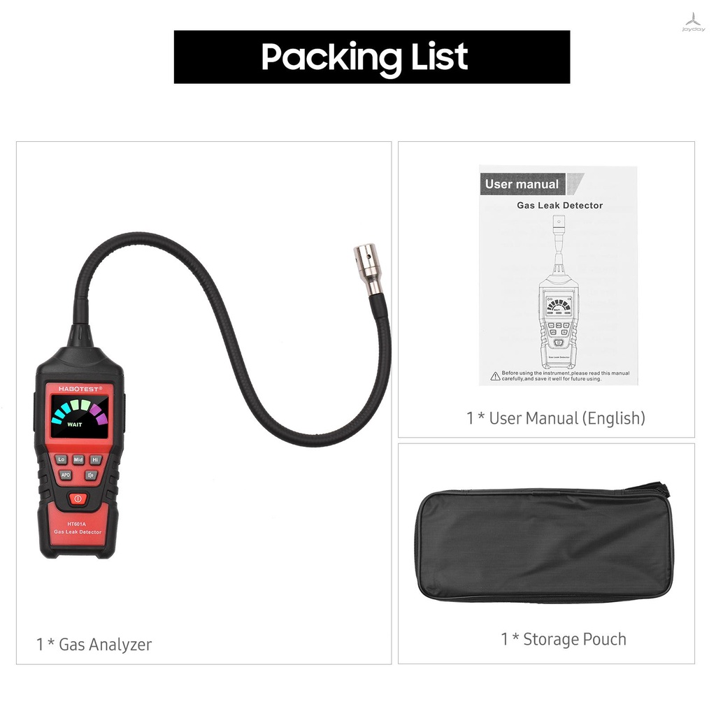 Máy đo nồng độ rò rỉ khí gas HT601A