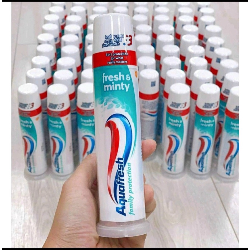 KEM ĐÁNH RĂNG AQUAFRESH DẠNG ỐNG 100ml