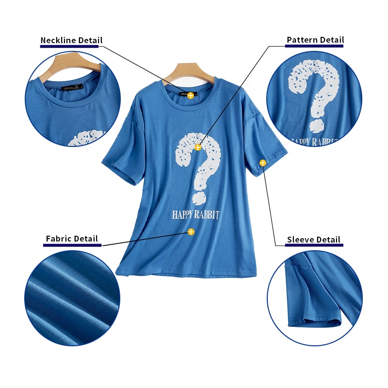 Zanzea Áo Thun Tay Ngắn Cổ Tròn In Họa Tiết Hoa Dành Cho Nữ