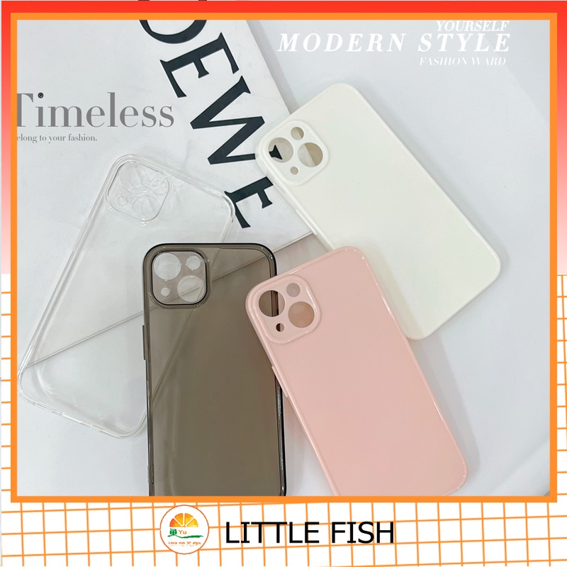 Ốp Điện Thoại Mềm Chống Rơi Cho iphone 15 pro max / 11 / 12 / 13 / 14 pro max xs xr xsmax i7 / 8plus