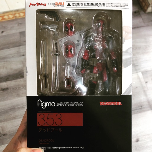 MÔ HÌNH FIGMA DEADPOOL CHÍNH HÃNG