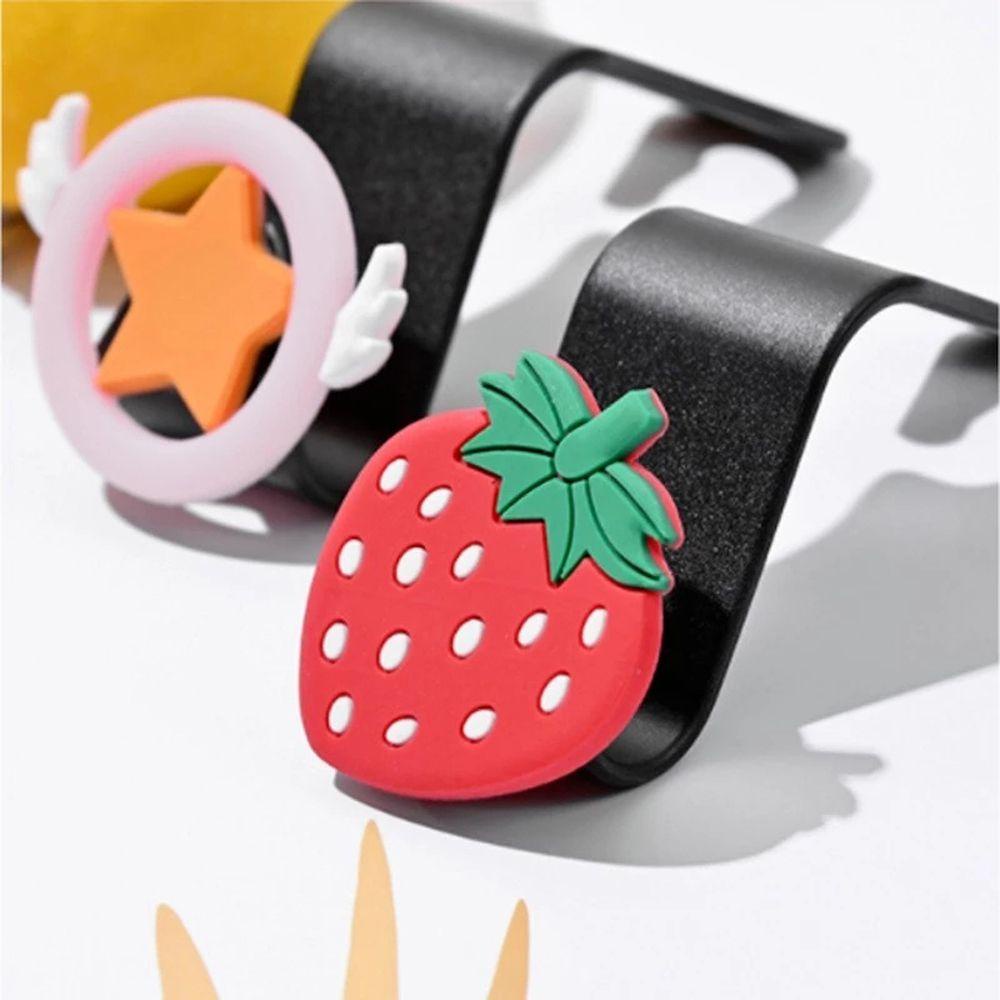 Móc Treo Đồ Gắn Sau Ghế Xe Hơi Hình Trái Cây / Ngôi Sao / Hoạt Hình Xinh Xắn Lưng
