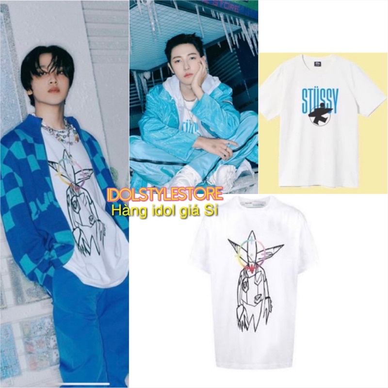 Áo thun như Haechan , Renjun , Jaemin NCT Dream trong Glitch Mode