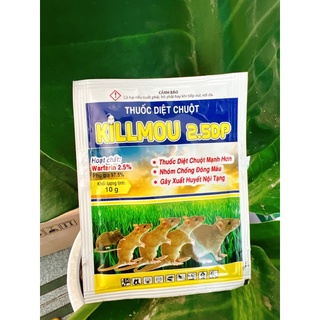 Thuốc diệt chuột killmou 2.5dp - 10gr