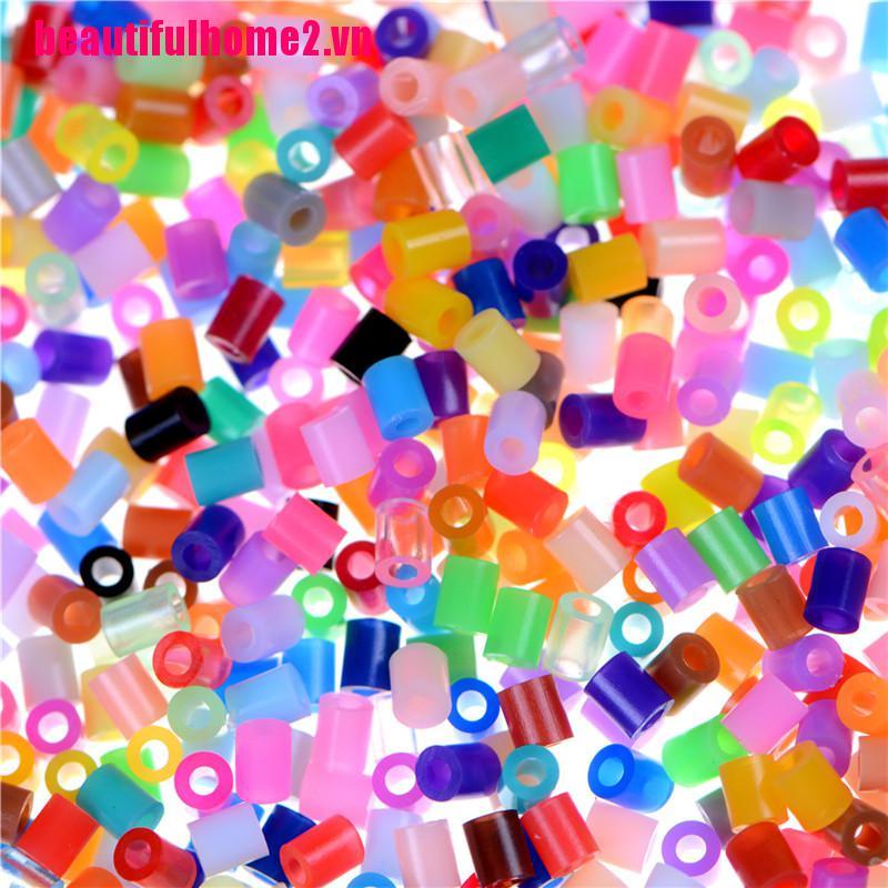 Bộ 1000 Hạt Nhựa Nhiều Màu Sắc Kích Thước 2.6mm