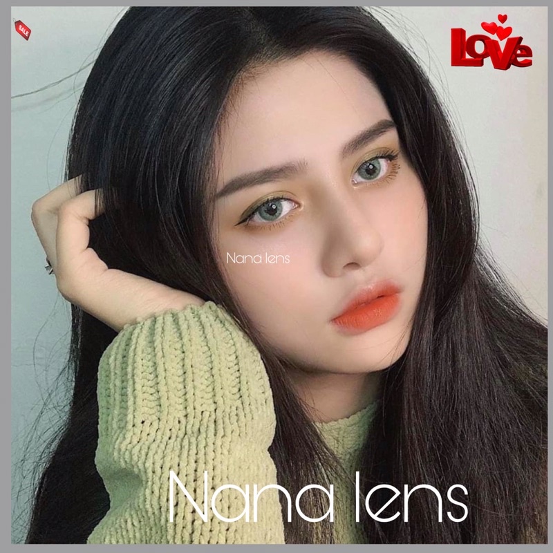 Lens thời trang màu xanh lá siêu xinh cuốn hút