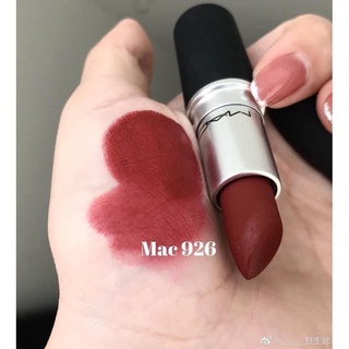 Son MAC 926 Dubonnet Buzz - Màu Đỏ Gạch Thời Thượng