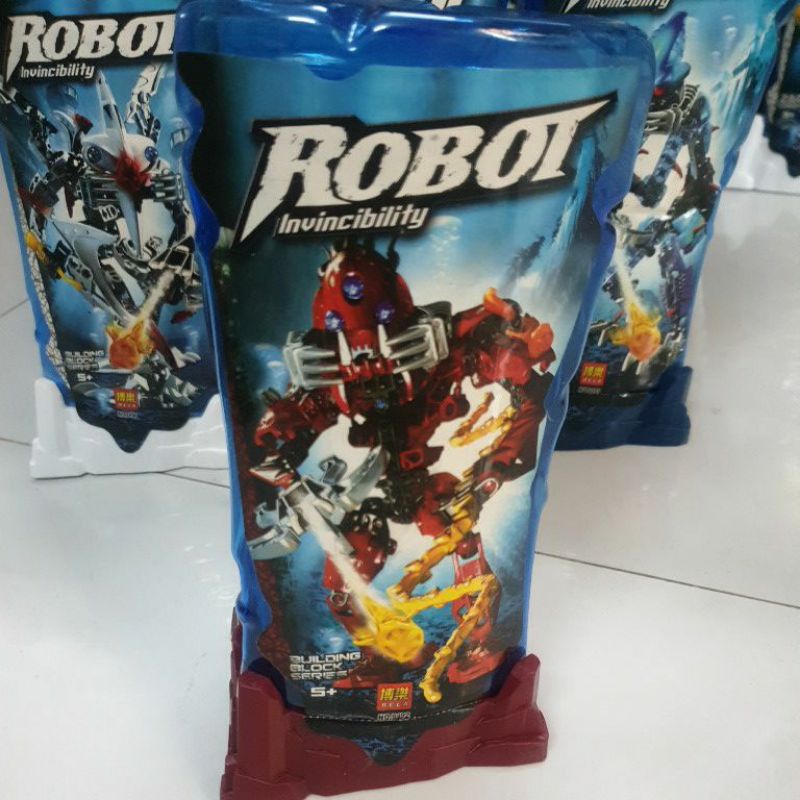 Lego Bela 9491-9496 Lắp Ráp Robot Invincibility
