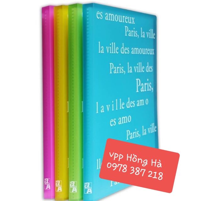 File 20 Lá Double A Thiết Kế Kiểu Paris- Mua 1 tặng 1