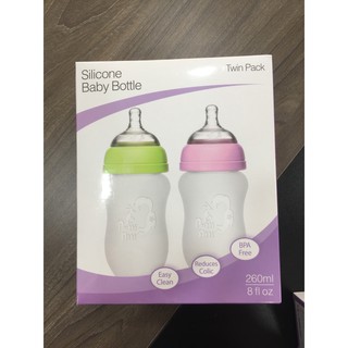 (Combo) Bình sữa silicon cho bé Putti Atti 160ml/260ml ( MIX MÀU )