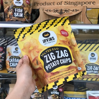 KHOAI TÂY ZIG ZAG ( Sp mới Irvins)