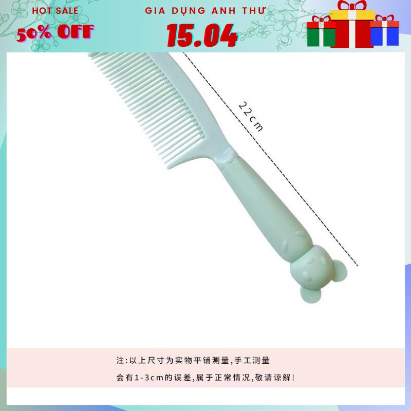 [Rẻ vô địch] Lược hoạt hình Ulzzang gấu thỏ màu pastel xinh xắn - đáng yêu