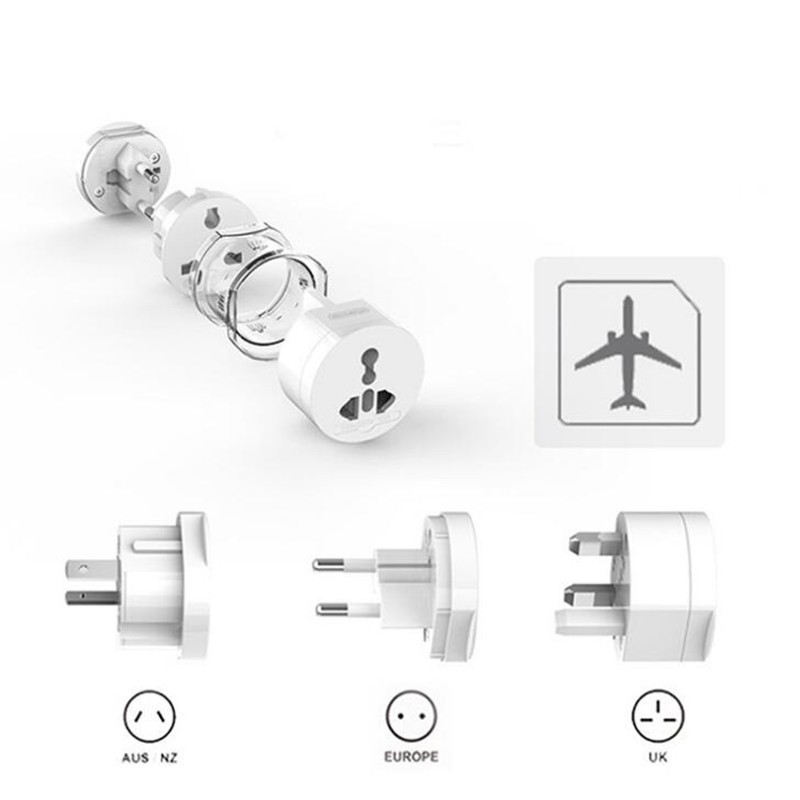 ổ cắm đa năng chuyển đổi( tròn )-màu ngẫu nhiên