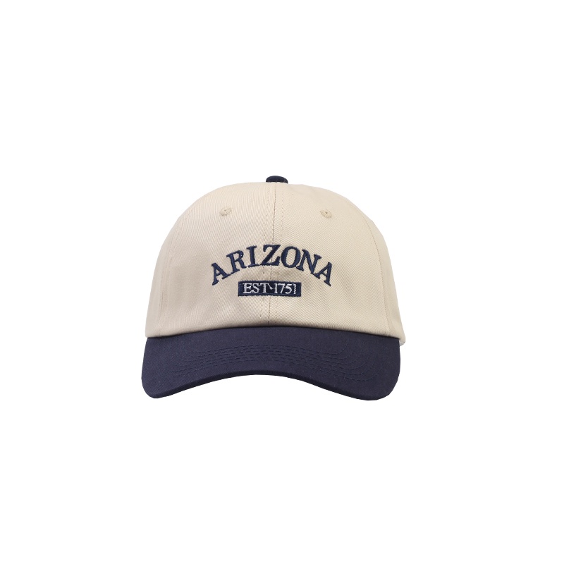 Mũ lưỡi trai thêu chữ màu sắc phong cách Hàn Quốc thời trang xuân hè cho nam và nữ