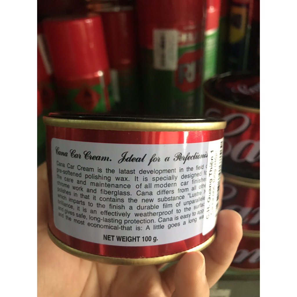 Kem đánh bóng Cà na