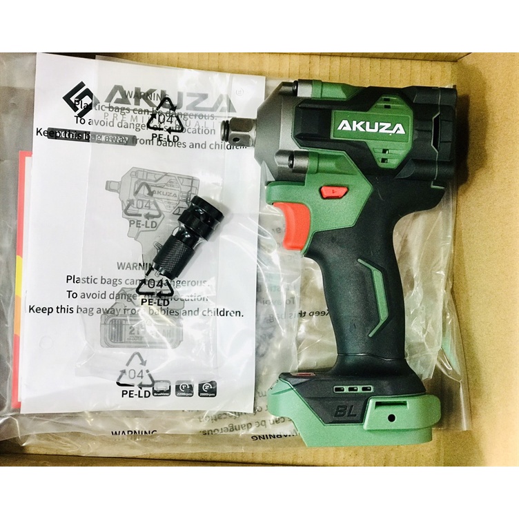 Máy siết bu lông pin AKUZA B1-MKT380CP  body