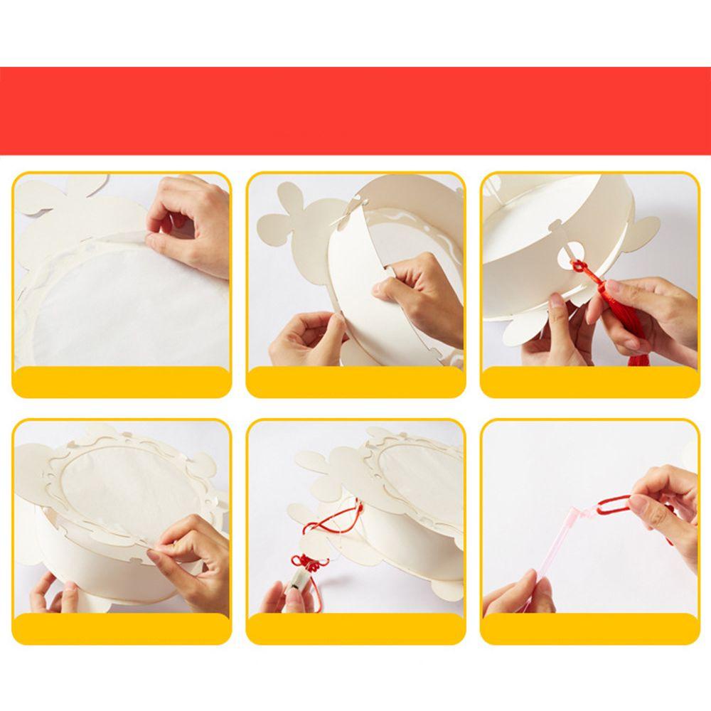 YIYU Lồng Đèn Treo Trang Trí Hình Thỏ Phong Cách Trung Hoa Cổ Điển