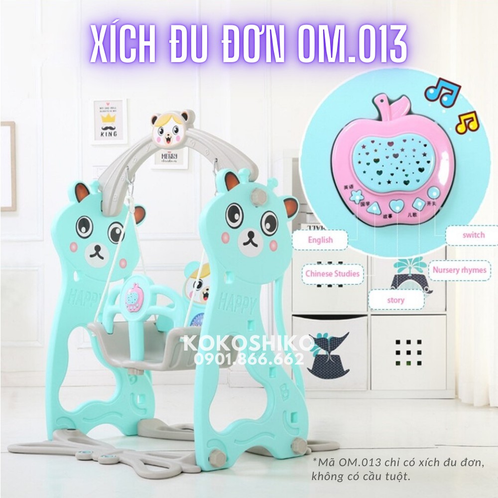 Xích đu đơn Hươu Cao Cổ Cody Baby OM.013