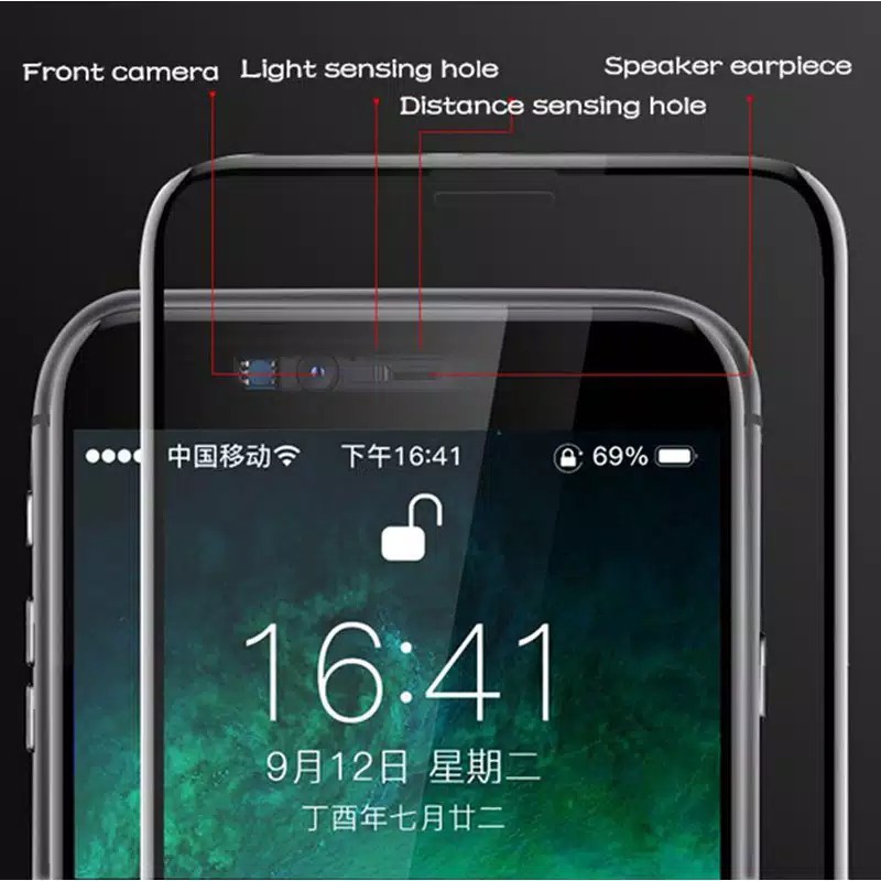Kính Cường Lực 9H Viền Cong Bảo Vệ Màn Hình Cho iPhone 14 pro max 14 plus 13 pro max 12 11 pro max 6s 7 plus 8 x xr xs max