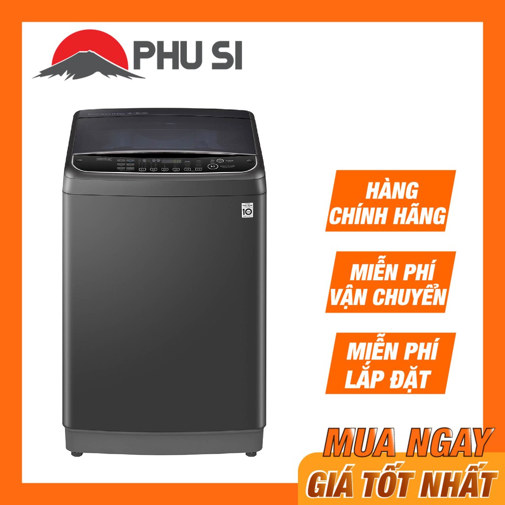 [MIỄN PHÍ LẮP ĐẶT - VẬN CHUYỂN] Máy giặt LG Inverter 11 kg TH2111SSAB