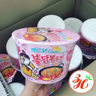 MÌ HỒNG SAMYANG dạng TÔ xách tay Hàn Quốc