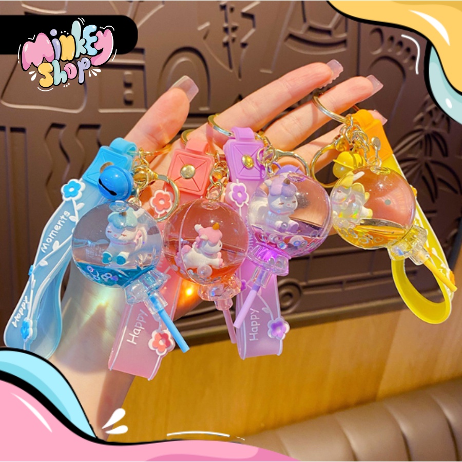 Móc Khóa Đẹp Hình Kẹo Mút Cute phụ kiện Túi Xách dễ thương -Minkey