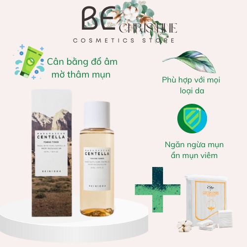 Nước hoa hồng rau má Madagascar dưỡng da ngừa mụn Skin1004 Centella Toning 210ml Auth Hàn Quốc  - Đây là hàng nhập khẩu