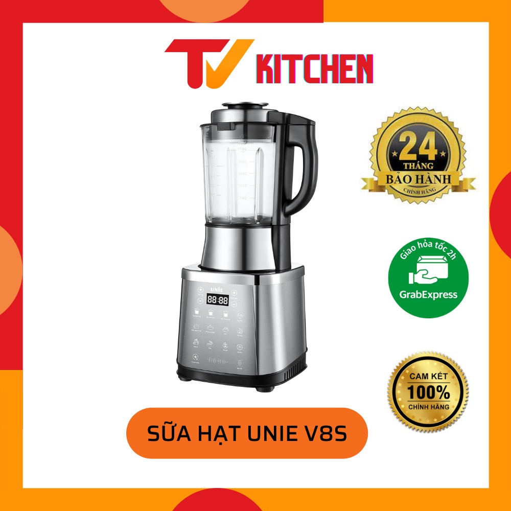 Máy làm sữa hạt OLIVO X20 1800W máy xay sữa hạt siêu mịn chạy êm ái thương hiệu Mỹ, chính hãng bảo hành 24 tháng
