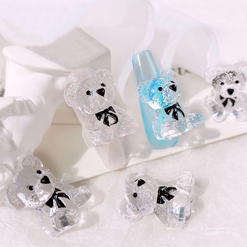 Set 1/5 Phụ Kiện Trang Trí Móng Tay 3D Xinh Xắn