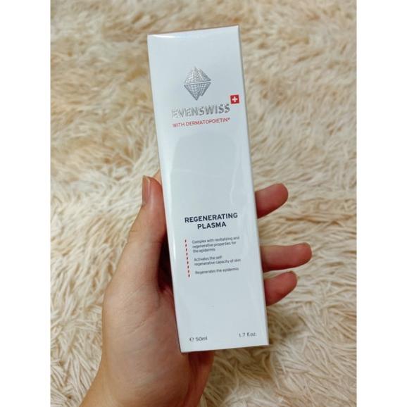 Tinh Chất Huyết tương EVENSWISS REGENERATING PLASMA 50ml làm dịu phục hồi trẻ hóa da