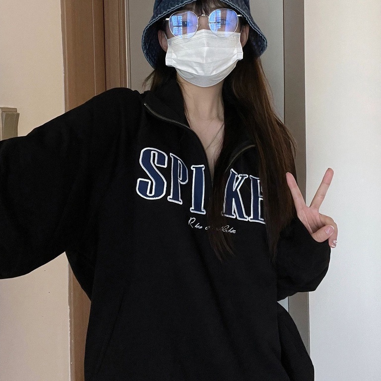 Áo thun polo tay dài cổ bẻ năng động thời trang Hàn Quốc