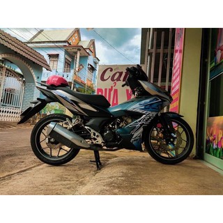 Tem rời Winner X xanh bạc Hayabusa