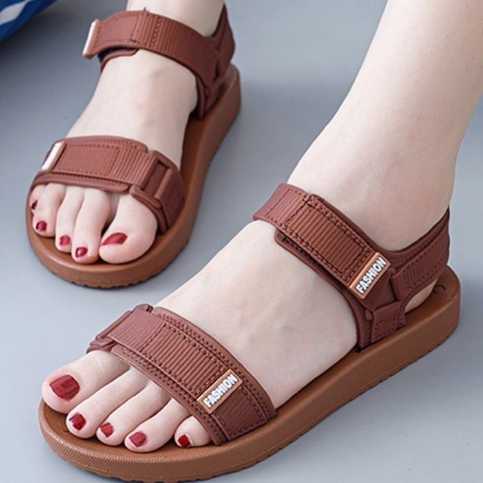 ( Hot ) Dép Sandal quai hậu đi mưa chất nhựa eva mềm êm, không thấm nước