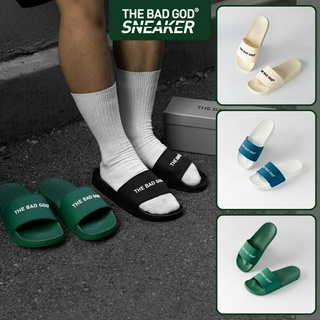 Dép quai ngang slipper The Bad God Basic nam nữ  X01 nhiều màu