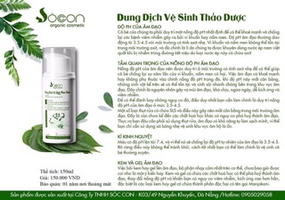 DUNG DỊCH VỆ SINH THẢO DƯỢC SÓC CON