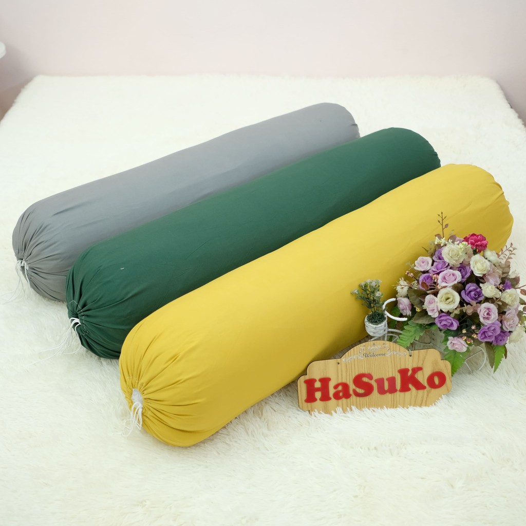 vỏ gối ôm cotton đũi.cotton tici size 35x100cm nhiễu mẫu lựa chọn