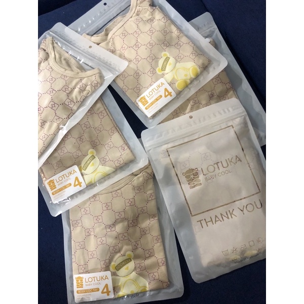 Body đùi cộc tay Lotuka chất thun lạnh Visco cao cấp mềm mát cho bé