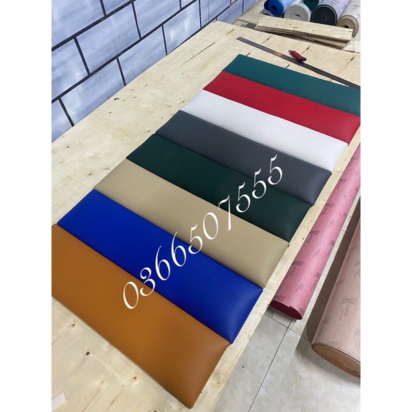 20cm*80cm tấm nệm ốp trang trí đầu giường , chất liệu da sang trọng | BigBuy360 - bigbuy360.vn