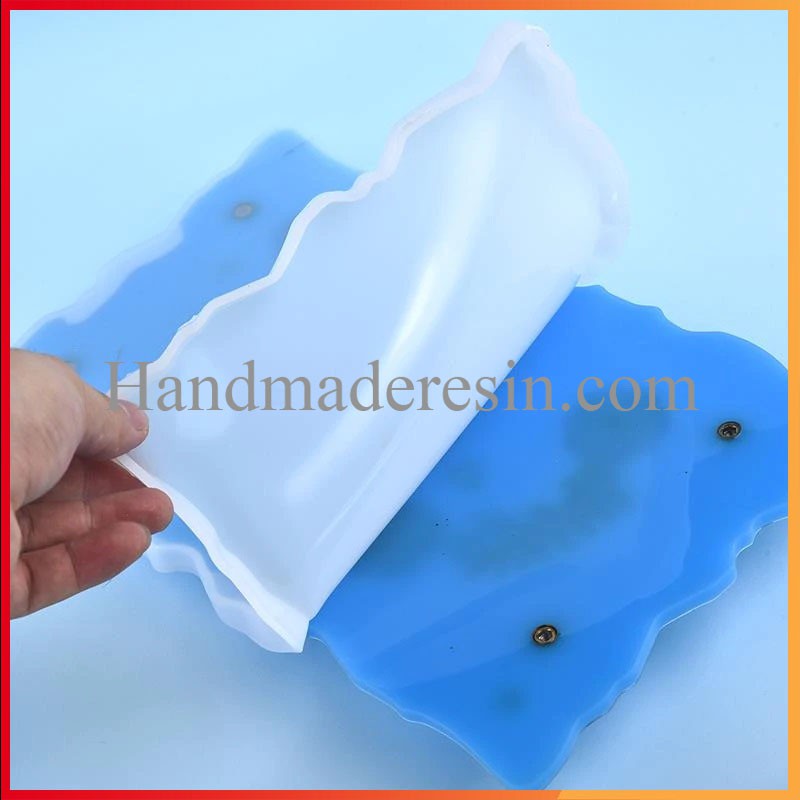 Khuôn Silicon Hình Chữ Nhật - Hướng Dẫn Làm Khay Trà, Hoa Quả Trang Trí