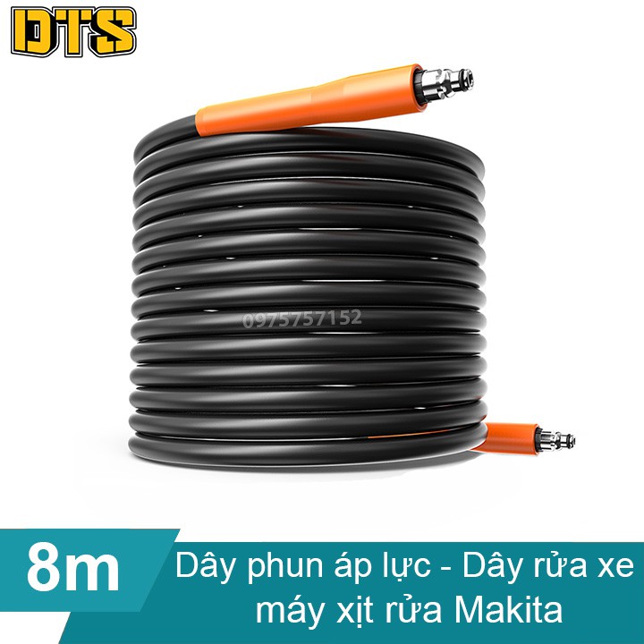 Dây phun áp lực cho máy phun xịt rửa Makita - Phụ kiện máy phun xịt rửa xe Makita - Ống dây thay thế máy Makita HW102